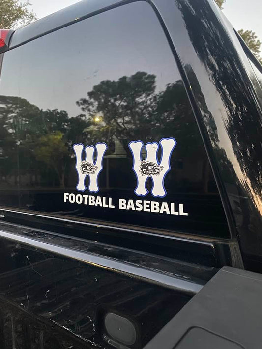 Booster Club Sport Decals